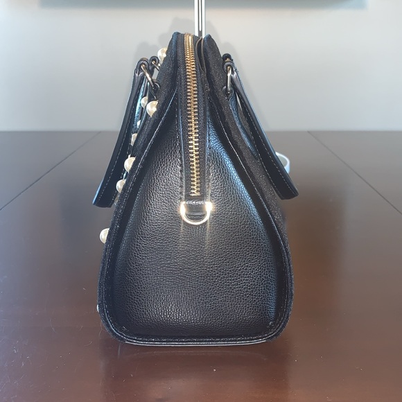 Kate Spade Mini Reilly velvet pearl bag EUC - Picture 7 of 17